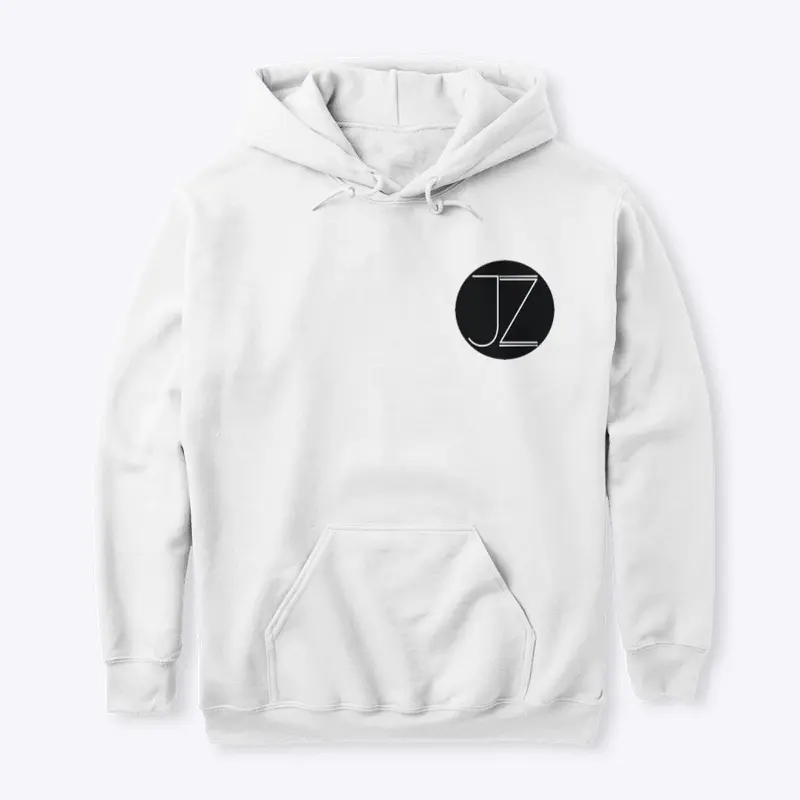 JZ Logo White Hoodie