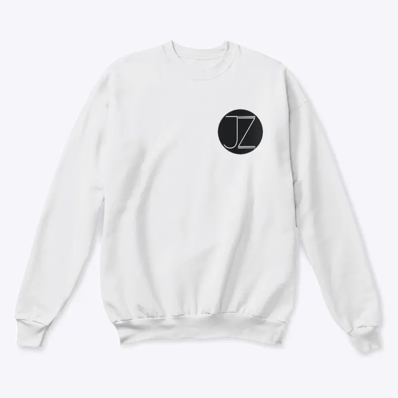 JZ Logo White Crewneck